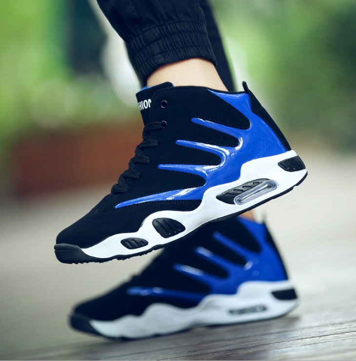 Men Air Cushion Basketball Shoes Wear-resistant Sneakers Men