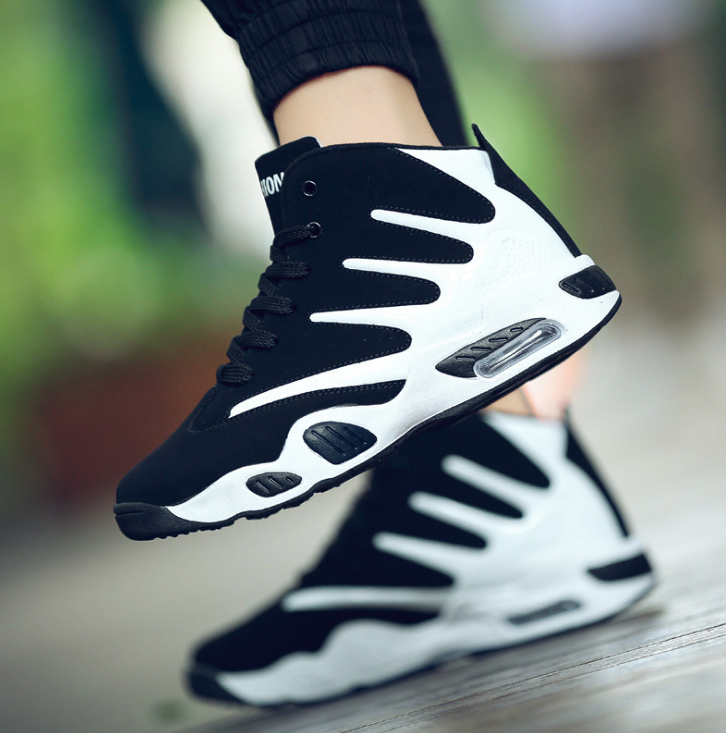 Men Air Cushion Basketball Shoes Wear-resistant Sneakers Men