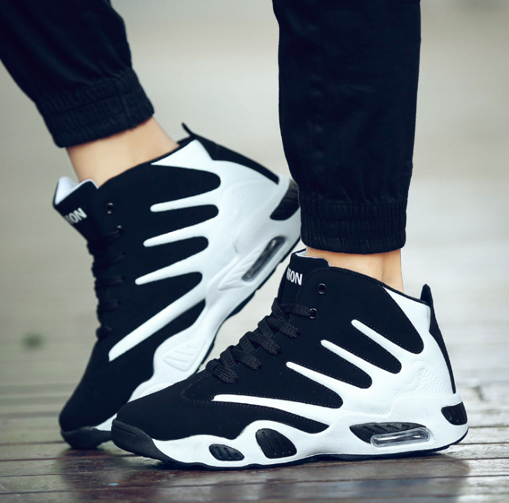 Men Air Cushion Basketball Shoes Wear-resistant Sneakers Men