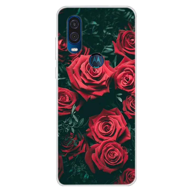 For Motorola Vision Case Soft TPU Silicone Back Cover For Moto