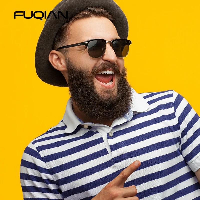 t Sun Glasses Male Vintage Driving Anti-glare