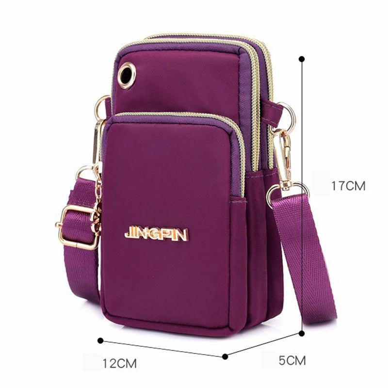 Casual Waterproof Nylon Crossbody Bags Women