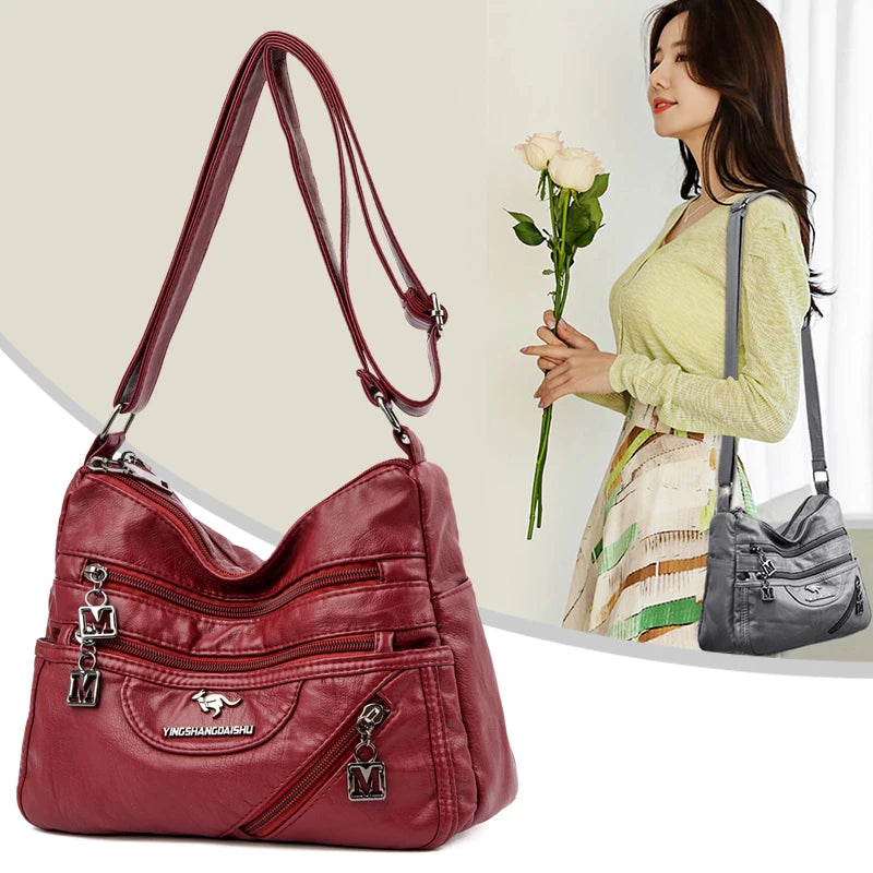 High Quality Soft Leather Luxury Purses