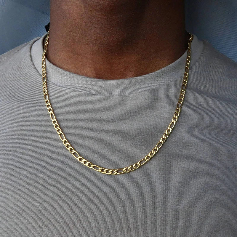 2022 Classic Rope Chain Men Necklace Width 2/3/ain Necklace For Men Women