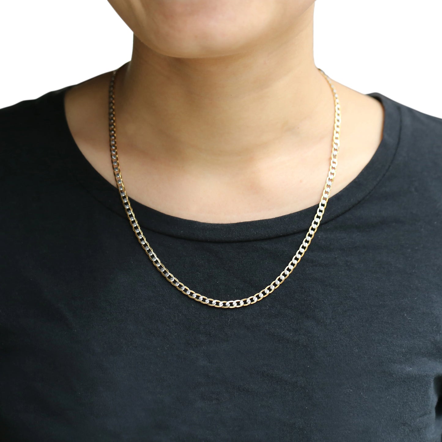 Trendsmax Gold Color Chain Necklace For Men Women Wholesale Gifts