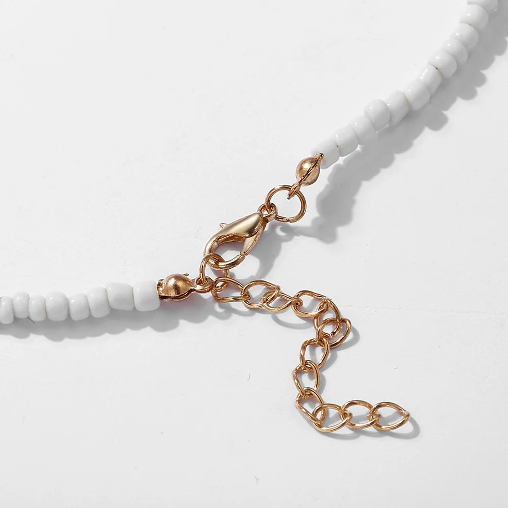 Bohemia White Bead Choke Wholesale