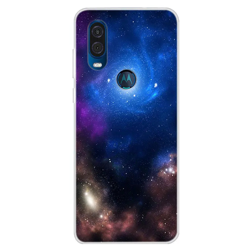 For Motorola Vision Case Soft TPU Silicone Back Cover For Moto