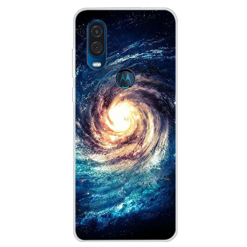 For Motorola Vision Case Soft TPU Silicone Back Cover For Moto