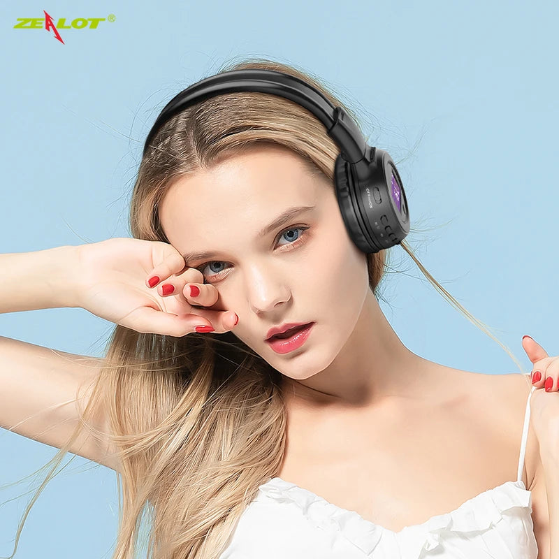 ZEALOT B570 Wireless Headpht for Computer Phone,Support
