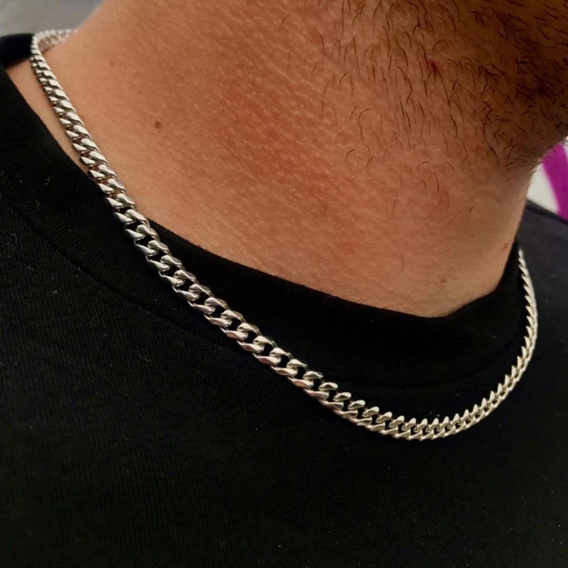 2022 Classic Rope Chain Men Necklace Width 2/3/ain Necklace For Men Women