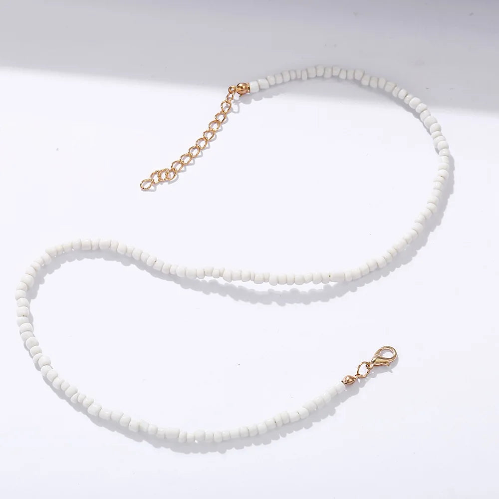 Bohemia White Bead Choke Wholesale