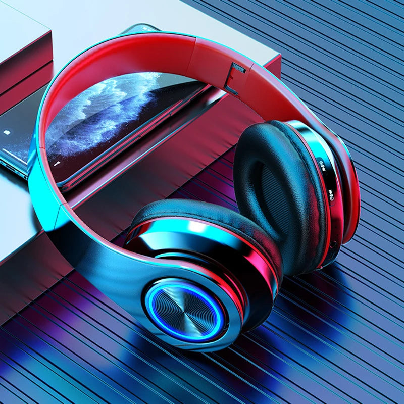 Headsets Gamer Headphones Blutoot MicroPhone