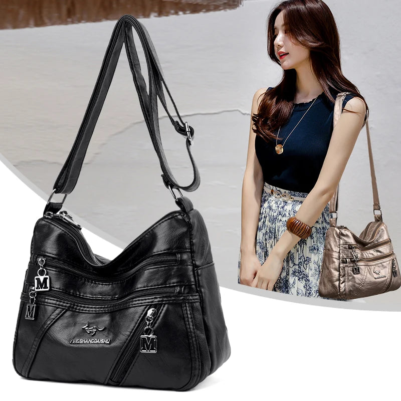 High Quality Soft Leather Luxury Purses