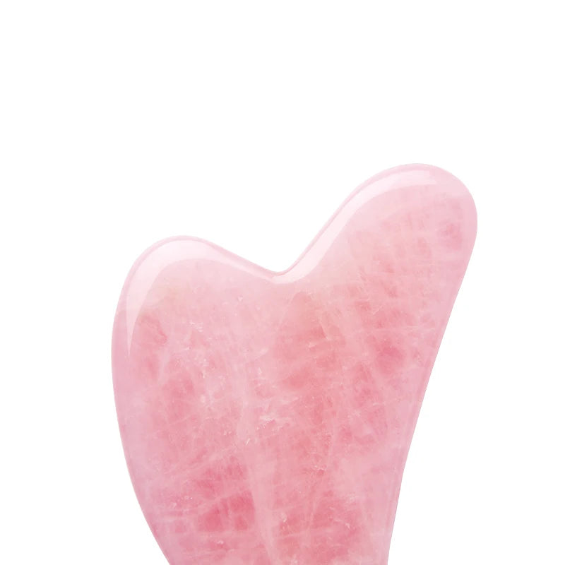 Natural Stone Jade Gouache Scraper Rose Quartz