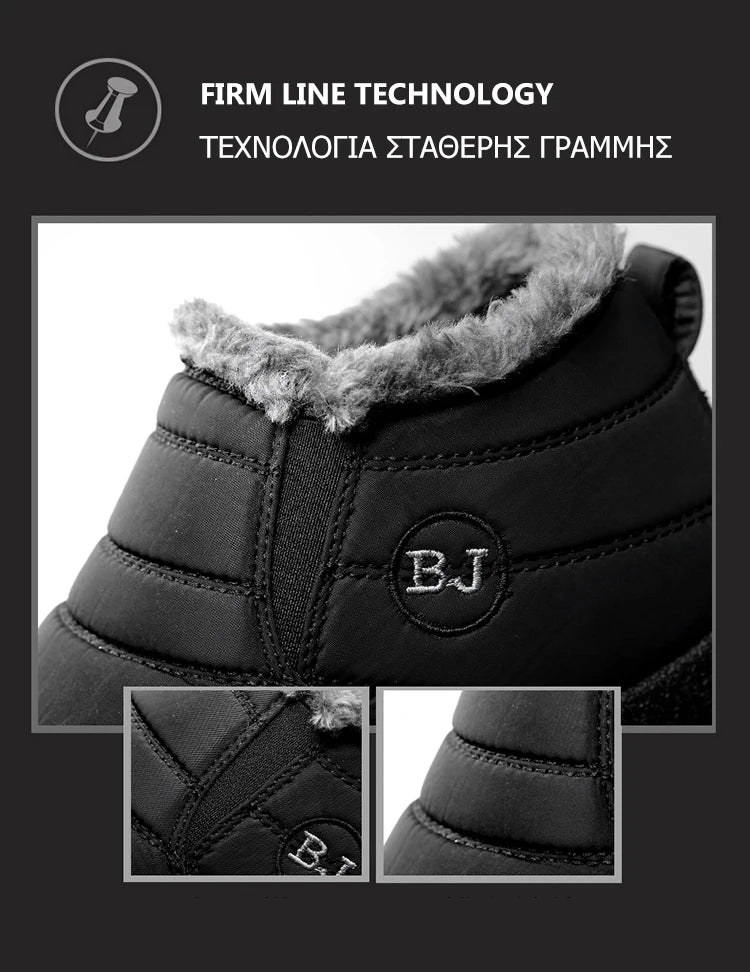 BJ Swear Slip on Unisex Ankle Winter Boots