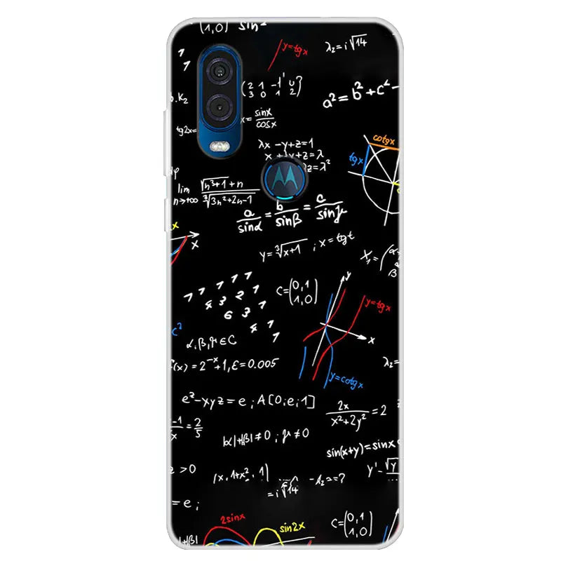 For Motorola Vision Case Soft TPU Silicone Back Cover For Moto