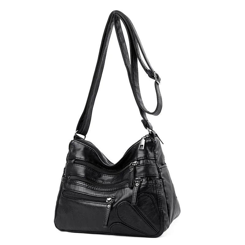 High Quality Women Shoulder Bag Pu Leather Crossbody Bag