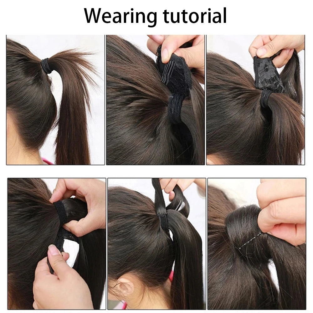 22-32 Inch Synthetic Hair Fiber Heat-Resistanir Extensions