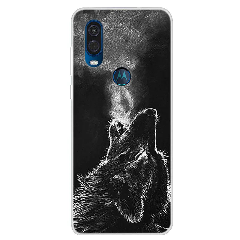 For Motorola Vision Case Soft TPU Silicone Back Cover For Moto
