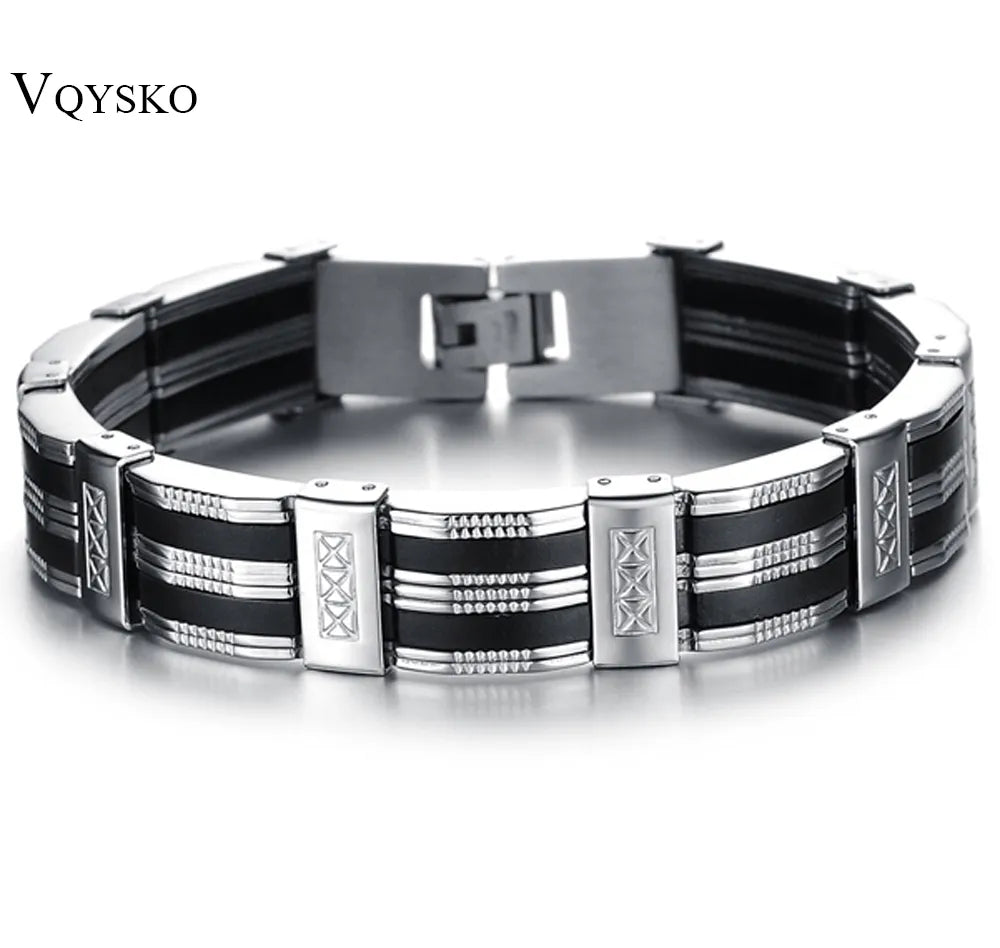 Stainless Steel Bracelet & Bangle 210mm Men's Jewelry d Men's Bracelet