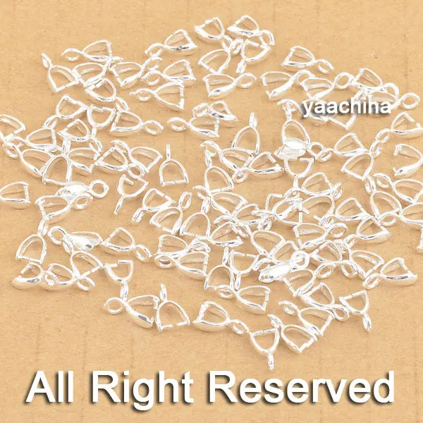 100PCS Wholesale 925 Sterling Silver