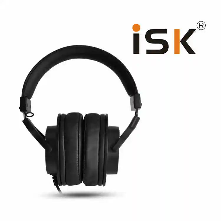 Professional ISK Hifi Headphone MDH8000 Monitor Earphone Computer Headset DJ fone de ouvido Audio Mixing Recording Gaming 3.5mm