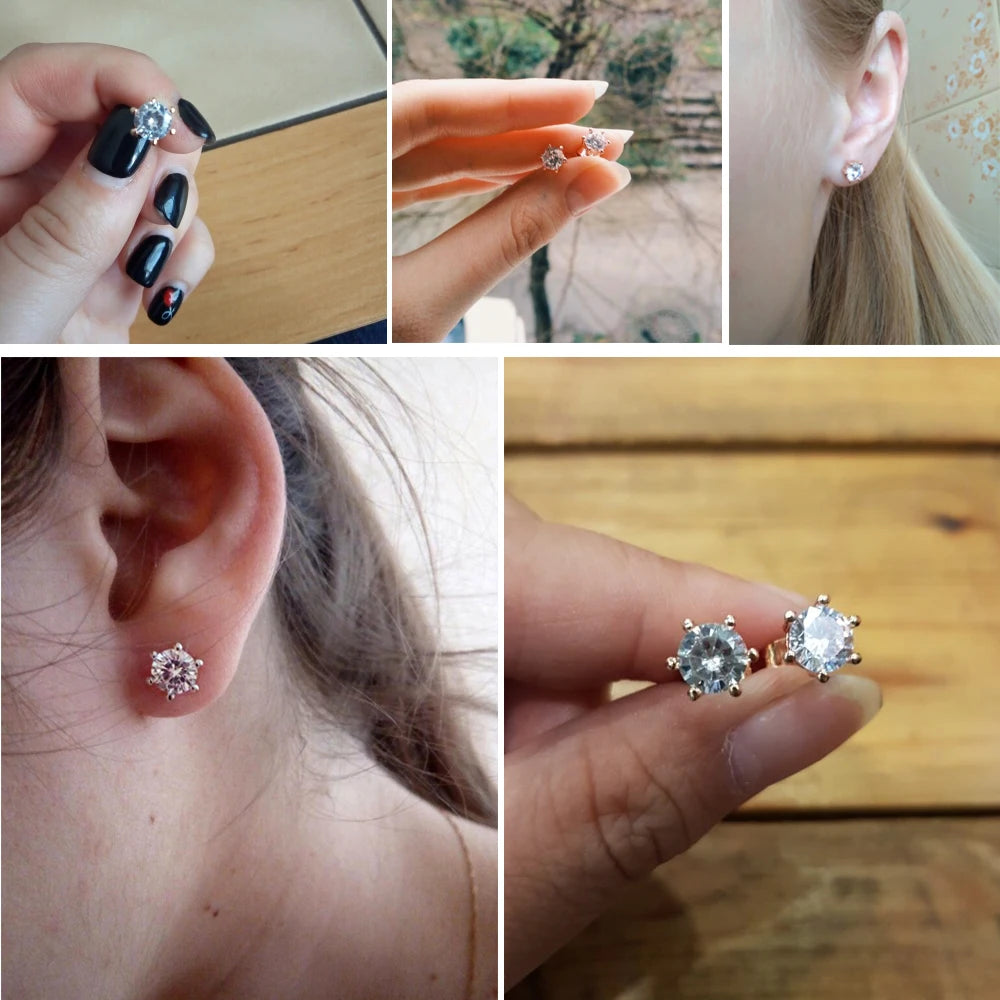 ZHOUYANG Sta Rose Gold Color Fashion Jewelry