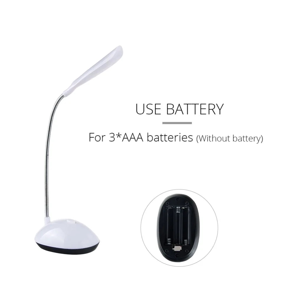 LED Night Light AA Battery Powered Book Lights 4 Colors
