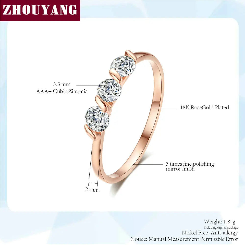 ZHOUYAN Engagement ring