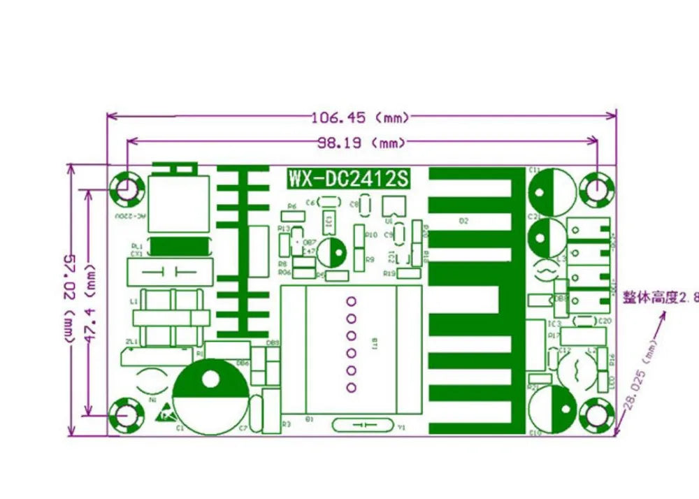 AC to DC Converter 110v