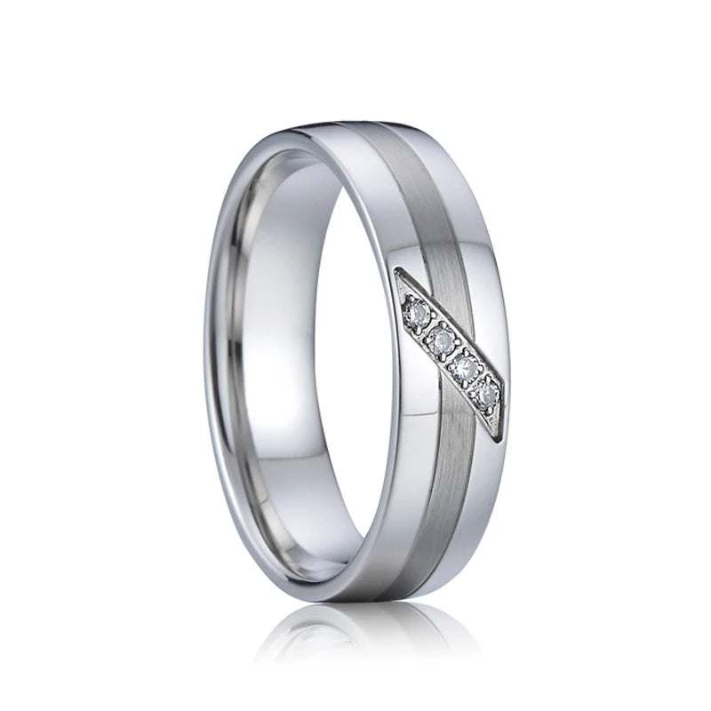 High Quality Wedding Bands Rings For Couples Men And Women