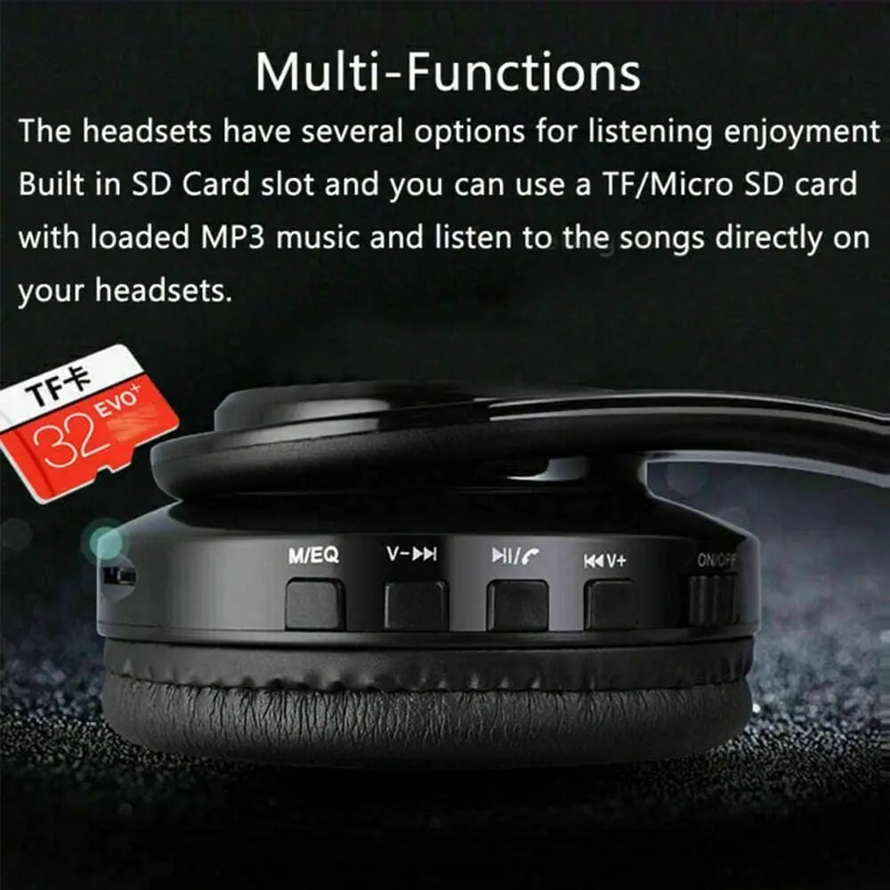 Headsets Gamer Headphones Blutoot MicroPhone