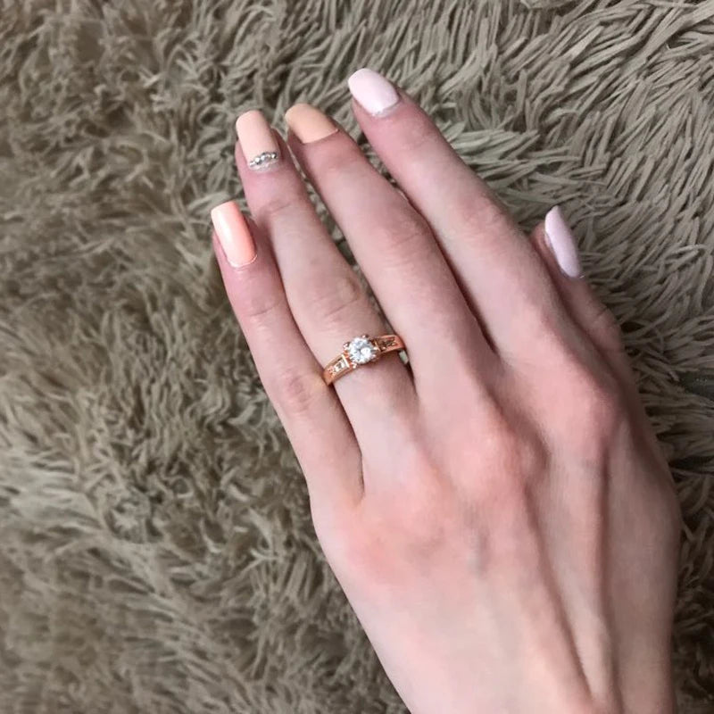 ZHOUYANG Wedding Ring For Women Classment Fashion Jewelry Brithday