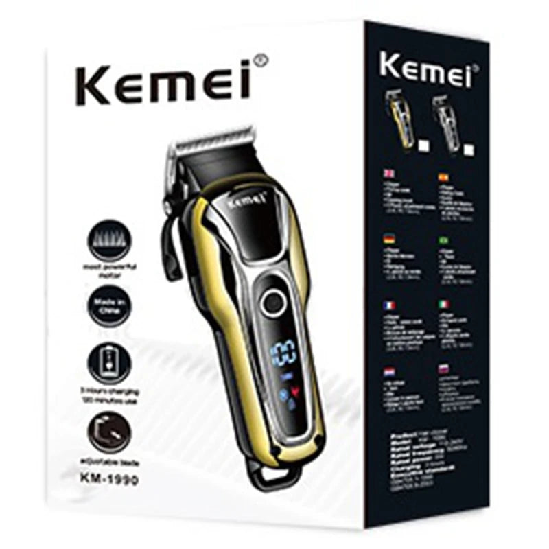 Original Kemei 2 Speed Professional Hair Trimmer For Men
