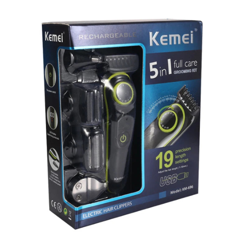 Kemei all in one professional hair trimmer