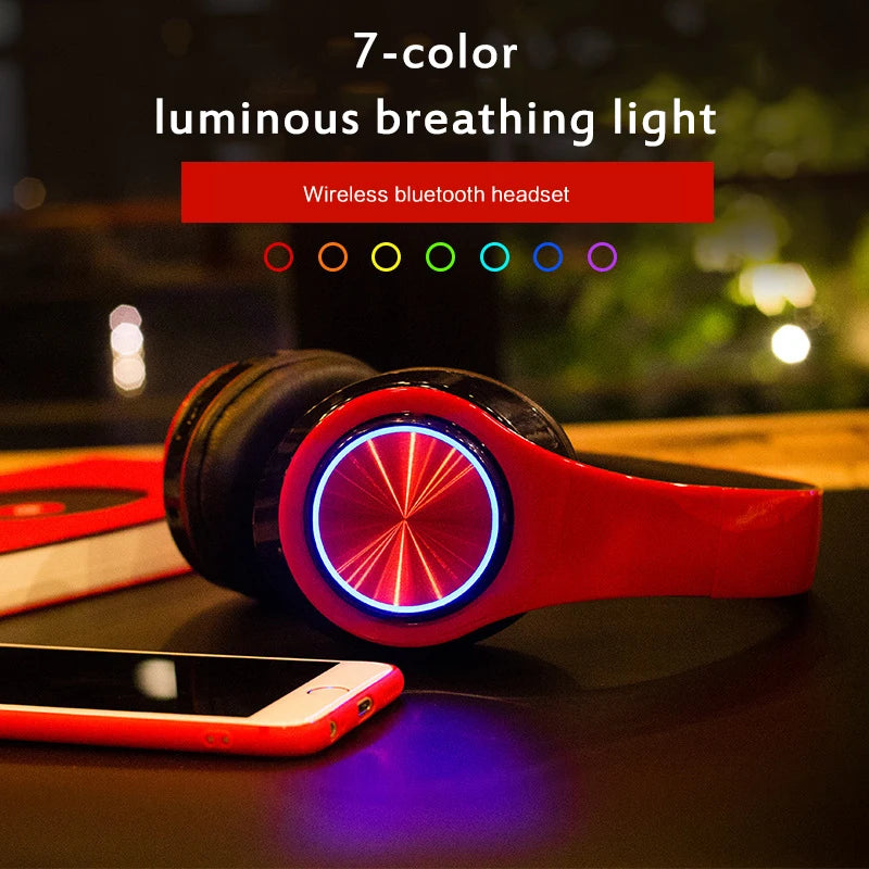 Headsets Gamer Headphones Blutoot MicroPhone