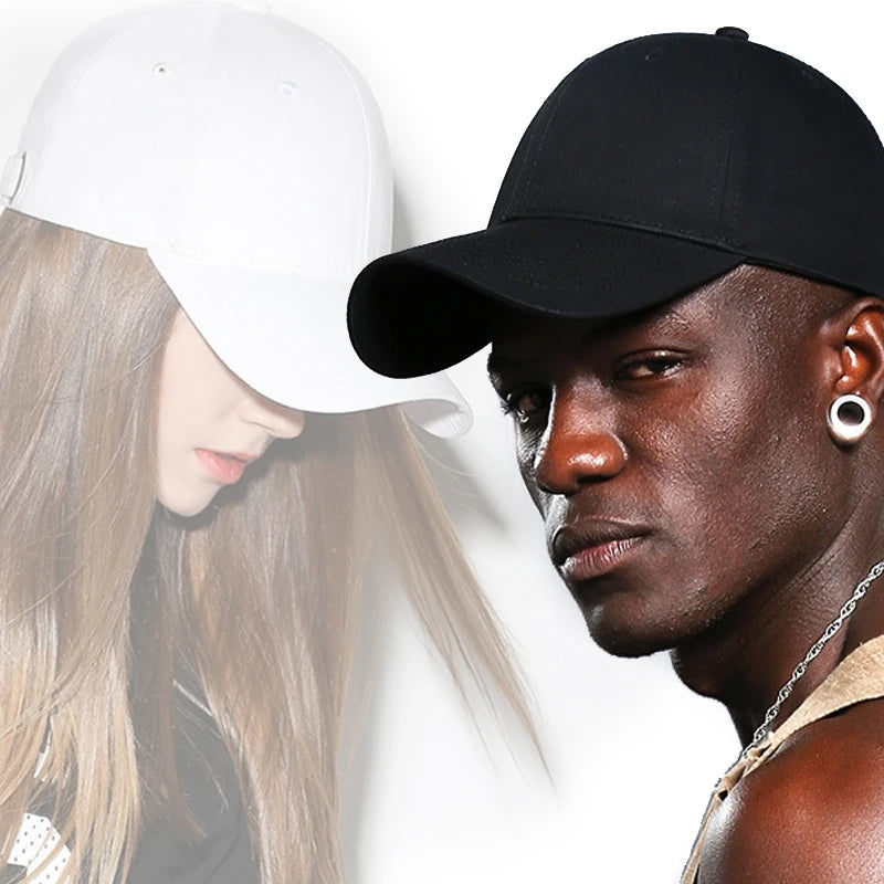 Unisex 100% Cotton Adjustable Casual Outdoor Sports Hat Cap