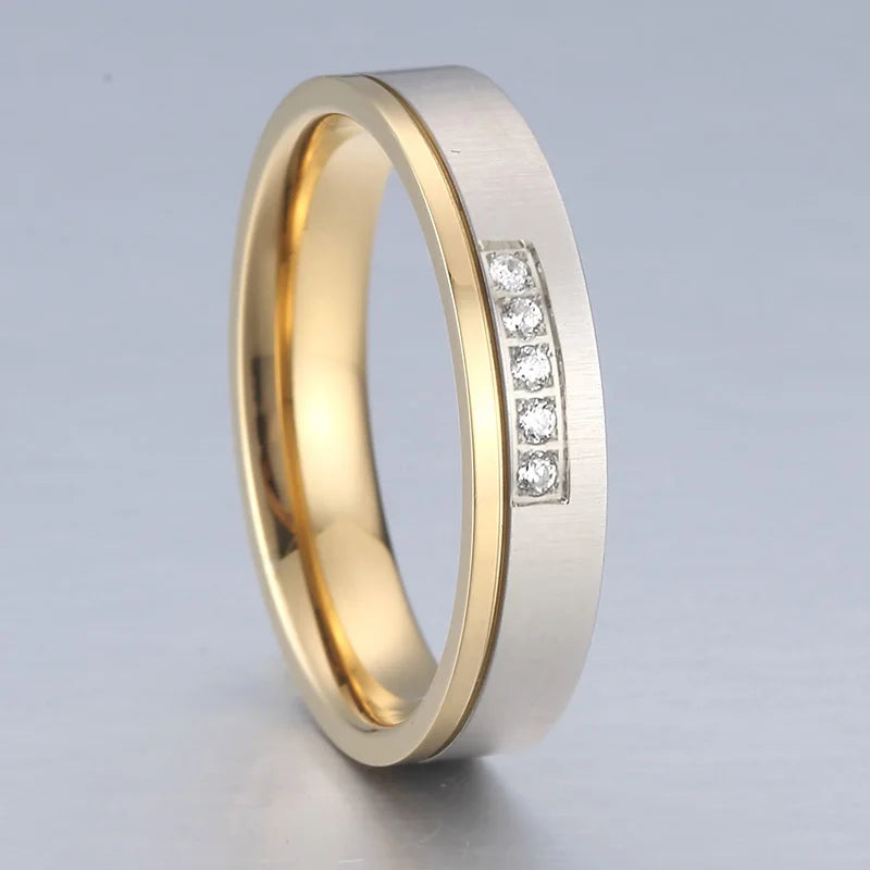 High Quality Wedding Bands Rings For Couples Men And Women
