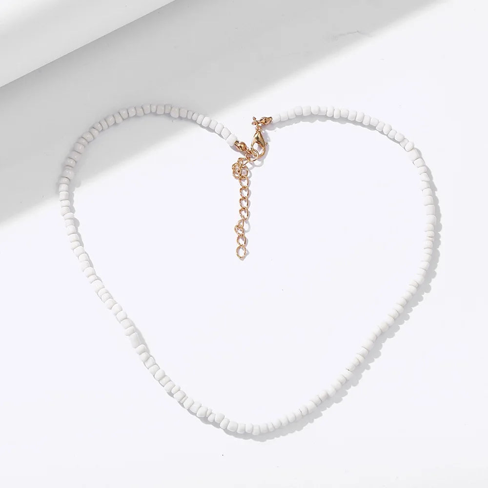 Bohemia White Bead Choke Wholesale