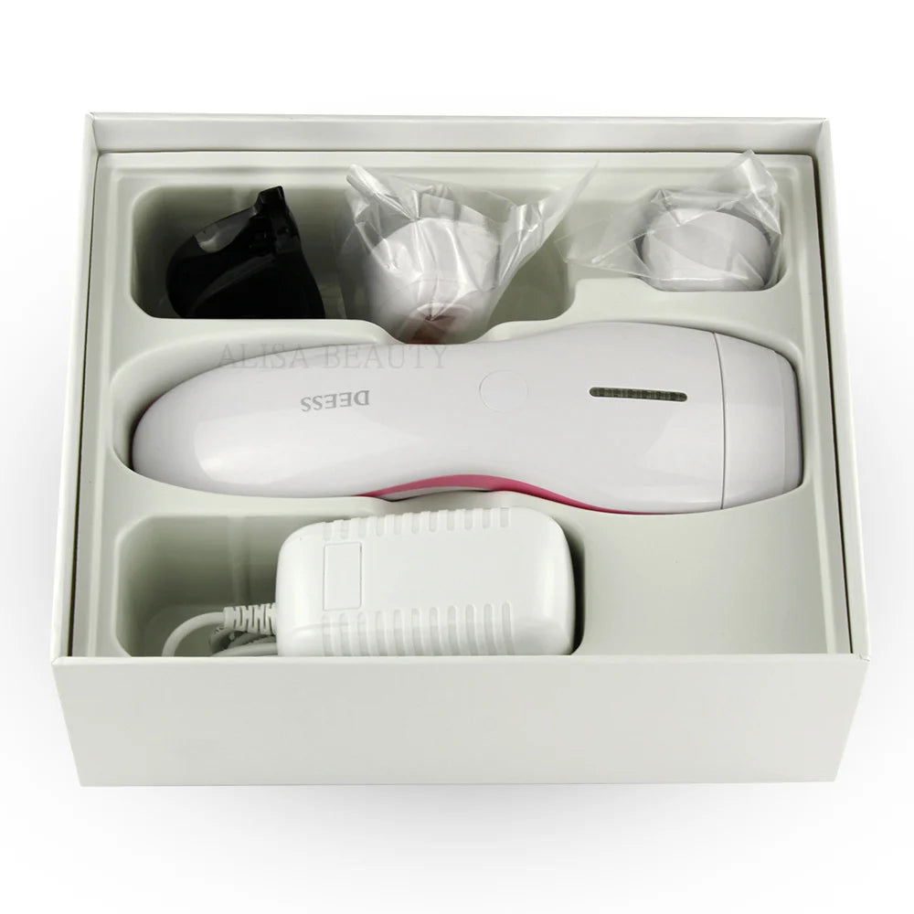 DEESS 3 in 1 Permanent Laser Epilator IPL cne and wrinkle Bikini Face Hair Removal