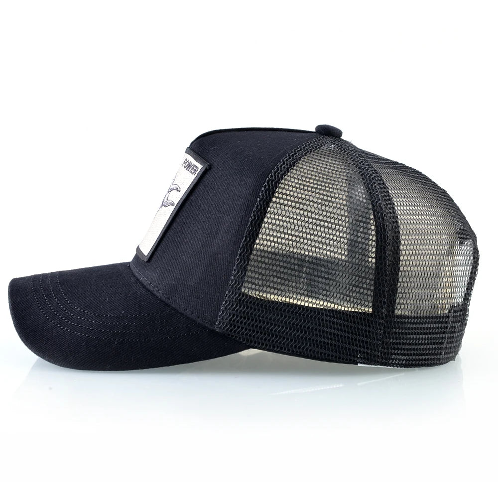 K Baseball Caps Men Snapbackons Breathable Mesh