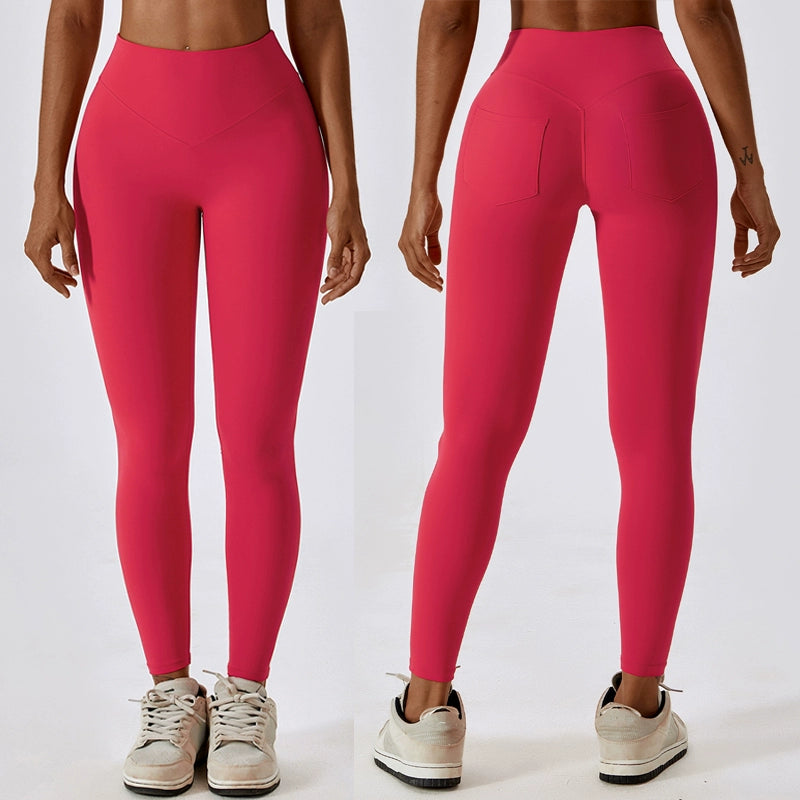 2023 Nude Feel High Waist Buttock Lifting Yoga Pants Running