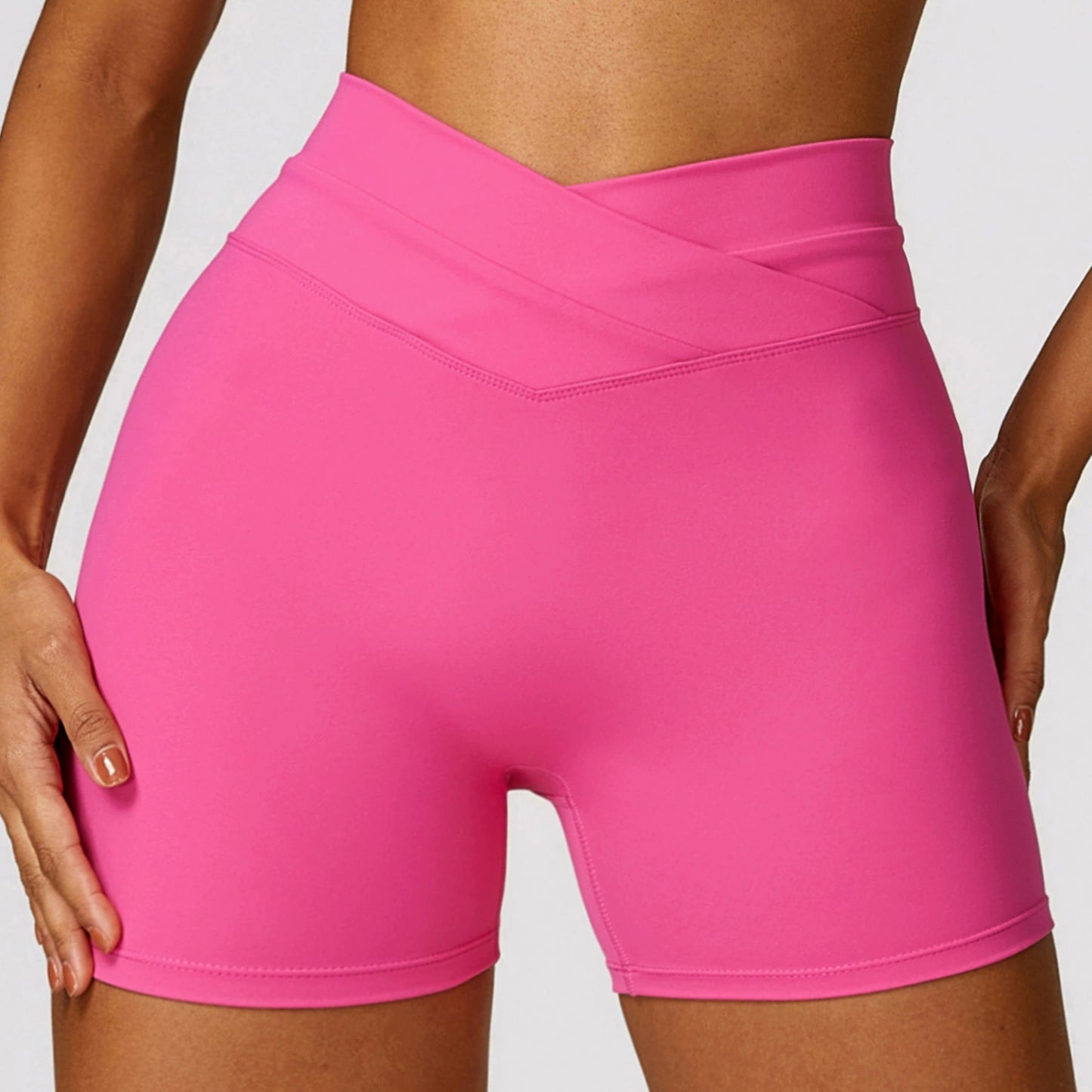 2024 Fashion Skinny Hip Raise Yoga Shorts Running