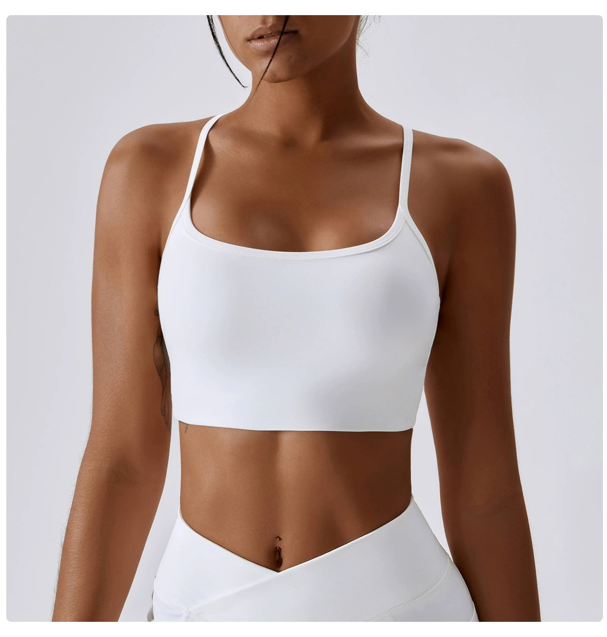 Quick-Dry Breathable Outdoor Running Sports with Chest Pad Yoga