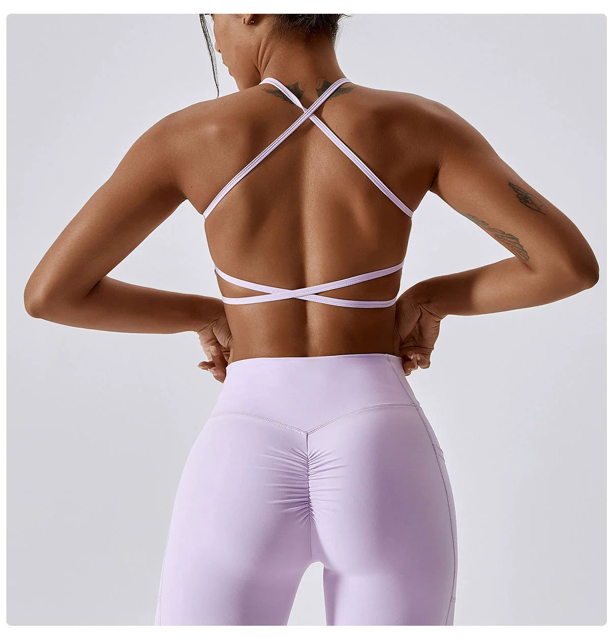 Quick-Dry Breathable Outdoor Running Sports with Chest Pad Yoga