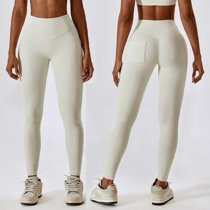 2023 Nude Feel High Waist Buttock Lifting Yoga Pants Running