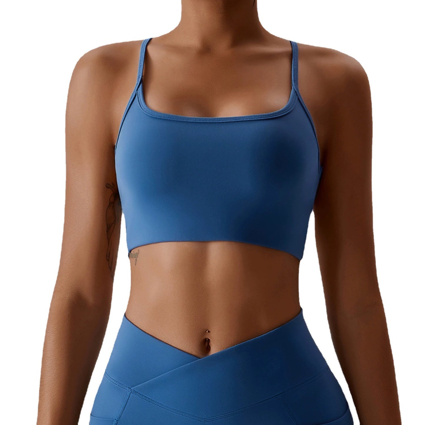 Quick-Dry Breathable Outdoor Running Sports with Chest Pad Yoga