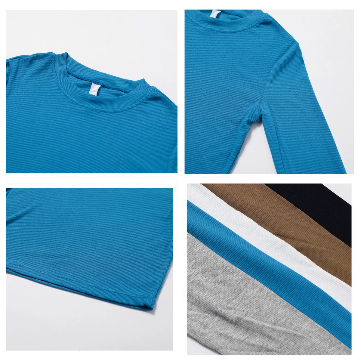 2023 Casual Running Exercise T-shirt Long Sing Light