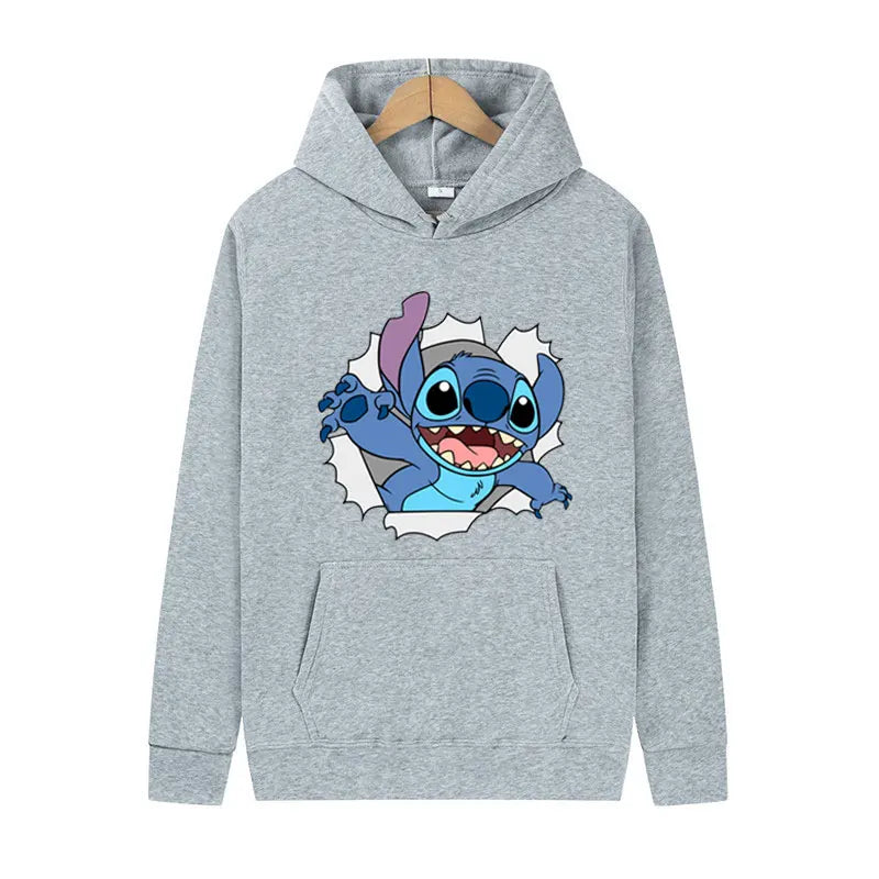 2024 New Fashion Men Pullover Couple Sweatshirt Clothing Tops