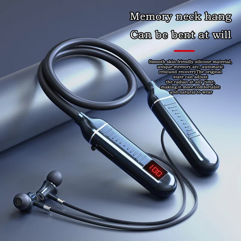 Wireless Earphones 5.3 Halter Waterproof Magnetic Earbuds